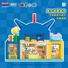 BALODY 21273 Xếp hình lắp ráp ghép mô hình Crayon Shin-chan: Ngôi nhà truyện tranh siêu nhân năng động