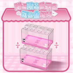 TOP TOY TC3103 Xếp hình lắp ráp ghép mô hình Thời gian rảnh rỗi của Sanrio Meow Meow Meow House BOX Coolomi, Melody