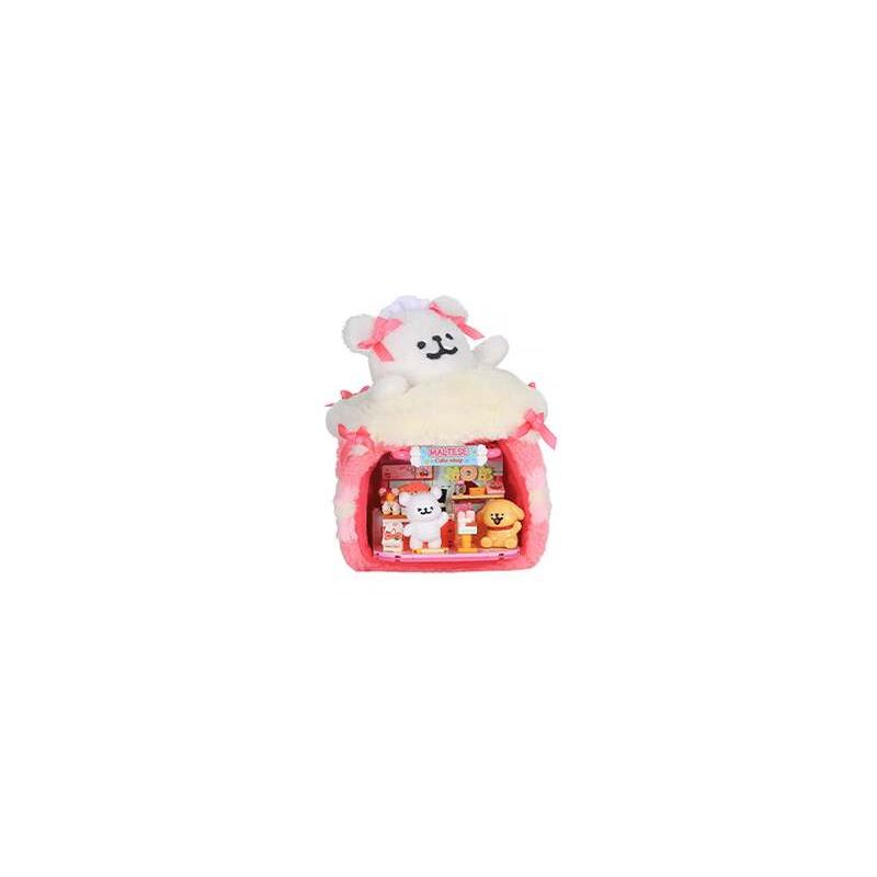 TOP TOY TC3602 Cake Shop Xếp hình lắp ráp ghép mô hình Line Puppy sắp khai trương: Cửa hàng tráng miệng Tangtang