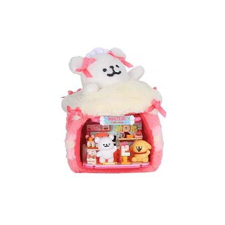 TOP TOY TC3602 Cake Shop Xếp hình lắp ráp ghép mô hình Line Puppy sắp khai trương: Cửa hàng tráng miệng Tangtang