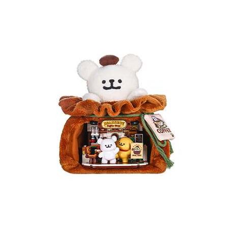 TOP TOY TC3603 Coffee Shop Xếp hình lắp ráp ghép mô hình Line Puppy sắp khai trương: Quán cà phê Youyou Nuan