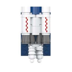 TOP TOY TC3024 Xếp hình lắp ráp ghép mô hình nam châm tủ lạnh tên lửa