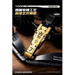 POPK MK6023 Xếp hình lắp ráp ghép mô hình Xe F1 1:8