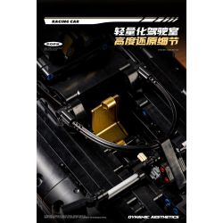 POPK MK6023 Xếp hình lắp ráp ghép mô hình Xe F1 1:8