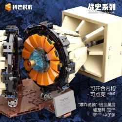 Comang 25649 Fat Man Xếp hình lắp ráp ghép mô hình Bom nguyên tử Fat Man