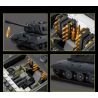 12GO 97020 E-100 Heavy Tank Xếp hình lắp ráp ghép mô hình Xe tăng hạng nặng E-100 phiên bản tháp pháo Maus 1:28