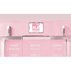 Beautiful and 13098 Beautiful and 13099 Xếp hình lắp ráp ghép mô hình Cá heo cơ khí