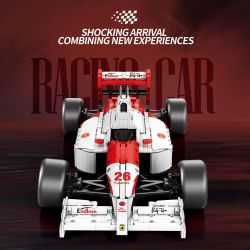 Reobrix 11039 Xếp hình lắp ráp ghép mô hình Đua xe công thức MP4 1:8