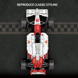 Reobrix 11039 Xếp hình lắp ráp ghép mô hình Đua xe công thức MP4 1:8