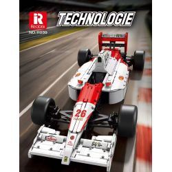 Reobrix 11039 Xếp hình lắp ráp ghép mô hình Đua xe công thức MP4 1:8