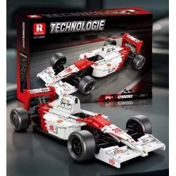 Reobrix 11039 Xếp hình lắp ráp ghép mô hình Đua xe công thức MP4 1:8