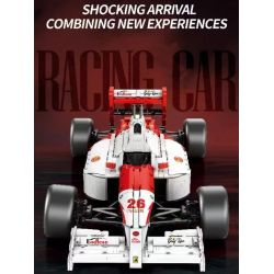 Reobrix 11039 Xếp hình lắp ráp ghép mô hình Đua xe công thức MP4 1:8