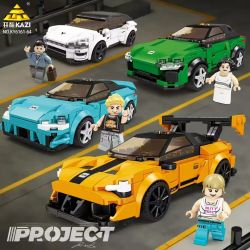 KAZI GBL BOZHI KY6161 Xếp hình lắp ráp ghép mô hình XM-S7 Siêu