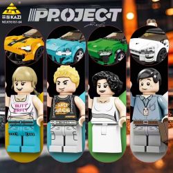 KAZI GBL BOZHI KY6161 Xếp hình lắp ráp ghép mô hình XM-S7 Siêu