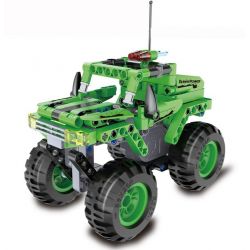 DOUBLEE CADA C52006 52006 non  XE OFF-ROAD bộ đồ chơi xếp lắp ráp ghép mô hình  MONSTER OFF-ROADER Kỹ Thuật Công Nghệ Cao Mô Hình Phương Tiện 182 khối