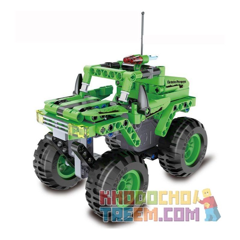 DOUBLEE CADA C52006 52006 non  XE OFF-ROAD bộ đồ chơi xếp lắp ráp ghép mô hình  MONSTER OFF-ROADER Kỹ Thuật Công Nghệ Cao Mô Hình Phương Tiện 182 khối