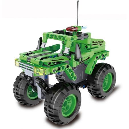 DOUBLEE CADA C52006 52006 non  XE OFF-ROAD bộ đồ chơi xếp lắp ráp ghép mô hình  MONSTER OFF-ROADER Kỹ Thuật Công Nghệ Cao Mô Hình Phương Tiện 182 khối