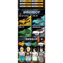 KAZI GBL BOZHI KY6161 Xếp hình lắp ráp ghép mô hình XM-S7 Siêu