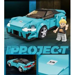 KAZI GBL BOZHI KY6164 Xếp hình lắp ráp ghép mô hình Tesla Model-Y