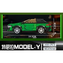 KAZI GBL BOZHI KY6164 Xếp hình lắp ráp ghép mô hình Tesla Model-Y