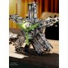 GOQI YC489 S-Cylinder Radial Engine Xếp hình lắp ráp ghép mô hình Bầu trời đầy sao: Động cơ sao hành tinh