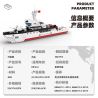 WANGE LIGAO Dr.Luck 3523 Type 081 Mine Countermeasures Ship Xếp hình lắp ráp ghép mô hình tàu quét mìn