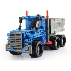 DOUBLEE CADA C52011 52011 non  XE TẢI CHỞ PHẾ LIỆU bộ đồ chơi xếp lắp ráp ghép mô hình  DUMP TUCK Kỹ Thuật Công Nghệ Cao Mô Hình Phương Tiện 301 khối