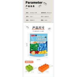 WANGE LIGAO Dr.Luck 096-1 Xếp hình lắp ráp ghép mô hình Hạt lớn số lượng lớn