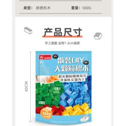 WANGE LIGAO Dr.Luck 096-1 Xếp hình lắp ráp ghép mô hình Hạt lớn số lượng lớn