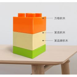 WANGE LIGAO Dr.Luck 096-1 Xếp hình lắp ráp ghép mô hình Hạt lớn số lượng lớn