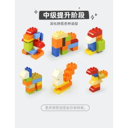 WANGE LIGAO Dr.Luck 096-1 Xếp hình lắp ráp ghép mô hình Hạt lớn số lượng lớn