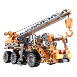 DOUBLEE CADA C52013 52013 non  XE CẨU bộ đồ chơi xếp lắp ráp ghép mô hình  MOBILE CRANE Kỹ Thuật Công Nghệ Cao Mô Hình Phương Tiện 272 khối
