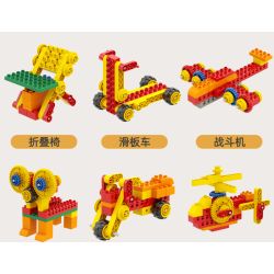 DUBIE 551 Xếp hình lắp ráp ghép mô hình Nhiều loại Gear Master