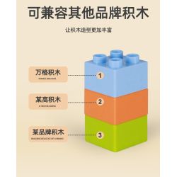 DUBIE 551 Xếp hình lắp ráp ghép mô hình Nhiều loại Gear Master