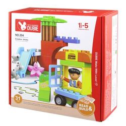 DUBIE 204 Xếp hình lắp ráp ghép mô hình Hãy sáng tạo