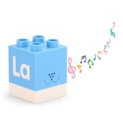 DUBIE 414 Xếp hình lắp ráp ghép mô hình bài học âm nhạc đầu tiên của tôi