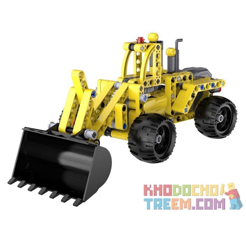DOUBLEE CADA C52014 52014 non  XE ỦI BÁNH HƠI bộ đồ chơi xếp lắp ráp ghép mô hình  WHEEL LOADER Kỹ Thuật Công Nghệ Cao Mô Hình Phương Tiện 213 khối