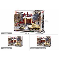 Sluban M38-0696 Xếp hình lắp ráp ghép mô hình Tái sinh từ nghịch cảnh - Trận Stalingrad