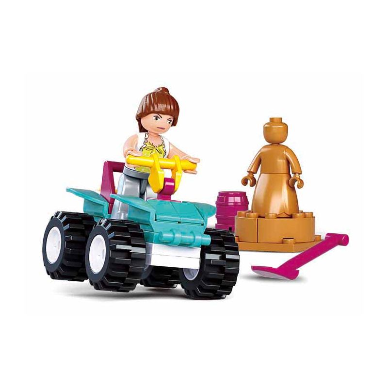 Sluban M38-B00599 Xếp hình lắp ráp ghép mô hình ATV ATV