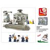 Sluban M38-B0123 Xếp hình lắp ráp ghép mô hình tàu ngầm hạt nhân