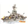 Sluban M38-B0126 Xếp hình lắp ráp ghép mô hình Hạm đội Hải quân - Tàu tuần dương