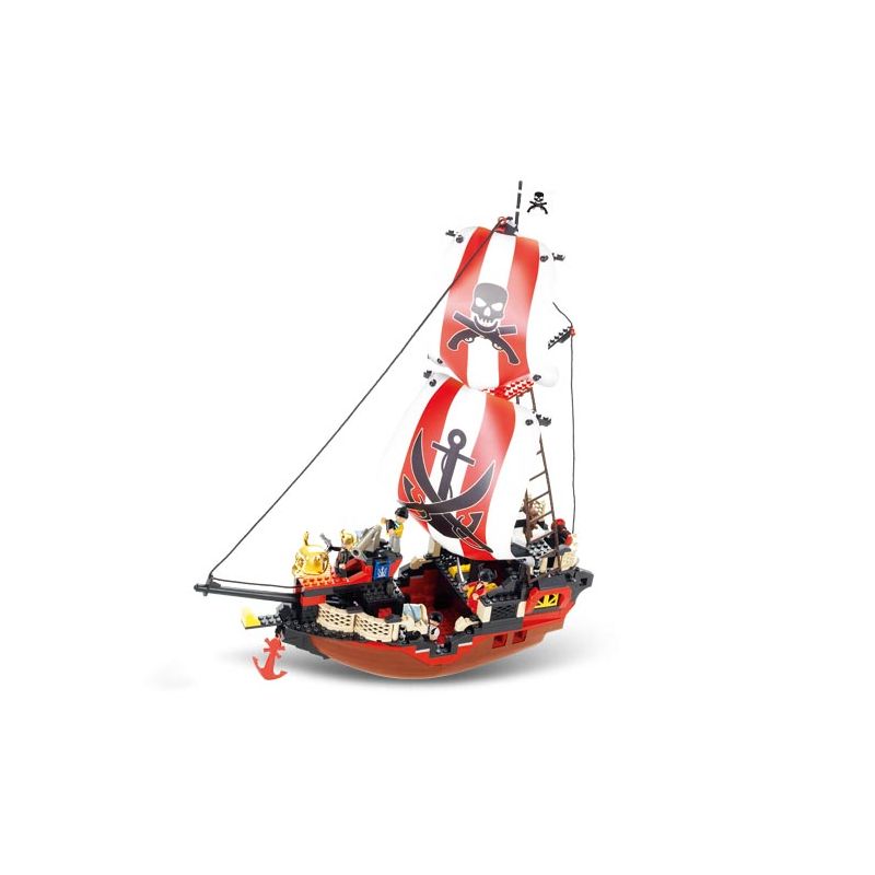 Sluban M38-B0127 Xếp hình lắp ráp ghép mô hình Cướp biển vùng Caribbean-Nữ hoàng báo thù