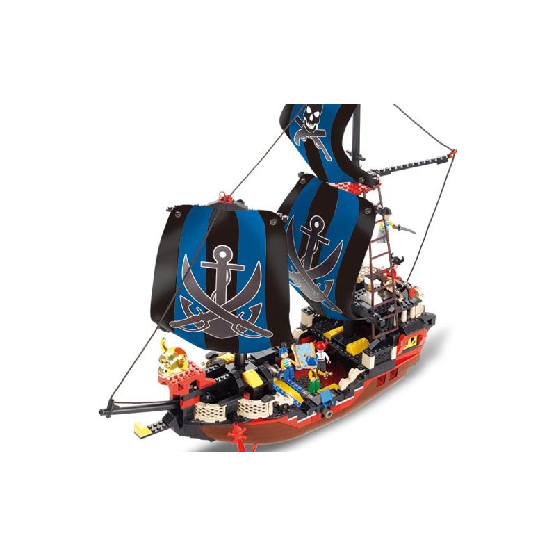 Sluban M38-B0128 Xếp hình lắp ráp ghép mô hình Cướp biển vùng Caribbean-Cook