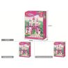 Sluban M38-B0153 Xếp hình lắp ráp ghép mô hình Cung điện mộng mơ màu hồng