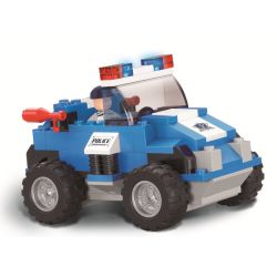 Sluban M38-B0183 Xếp hình lắp ráp ghép mô hình Xe tấn công SWAT-SWAT của thành phố