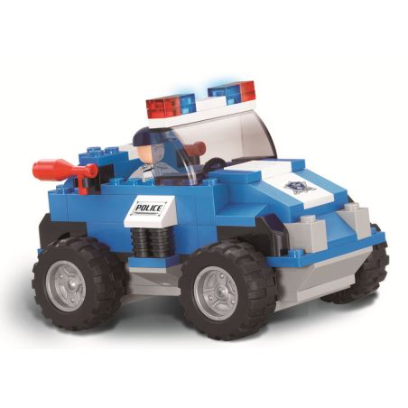 Sluban M38-B0183 Xếp hình lắp ráp ghép mô hình Xe tấn công SWAT-SWAT của thành phố