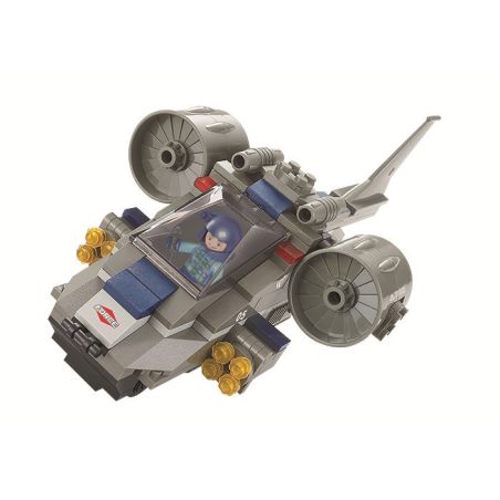 Sluban M38-B0196 Xếp hình lắp ráp ghép mô hình Lực Lượng Đặc Biệt - Máy Bay Tấn Công