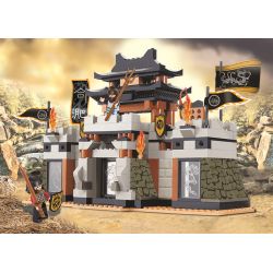 Sluban M38-B0265 Xếp hình lắp ráp ghép mô hình Series Tam Quốc-Trận Hợp Phì