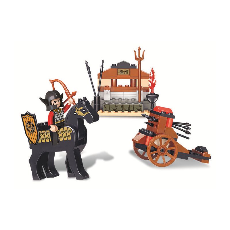 Sluban M38-B0271 Xếp hình lắp ráp ghép mô hình Series Tam Quốc Chí-Tiên phong Nam chinh