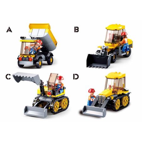 Sluban M38-B0377 Xếp hình lắp ráp ghép mô hình dự án